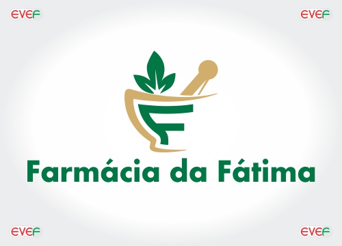 logotipo logomarca farmacia da fatima